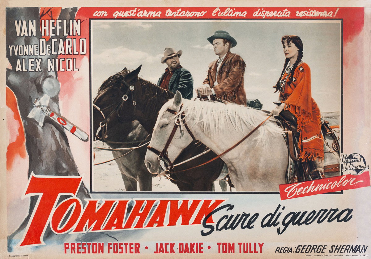 Lobby Card 2 for the film Tomahawk (1951)