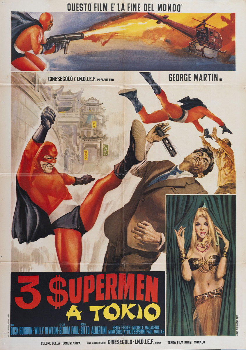 3 supermen a Tokio - Manifesto 5