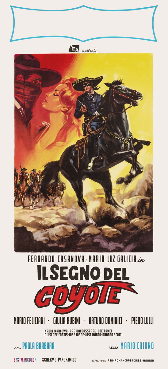 The Sign of the Coyote - Lobby Card 1