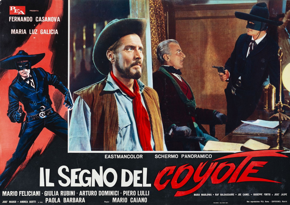 Lobby Card 2 for the film The Sign of the Coyote (1963)