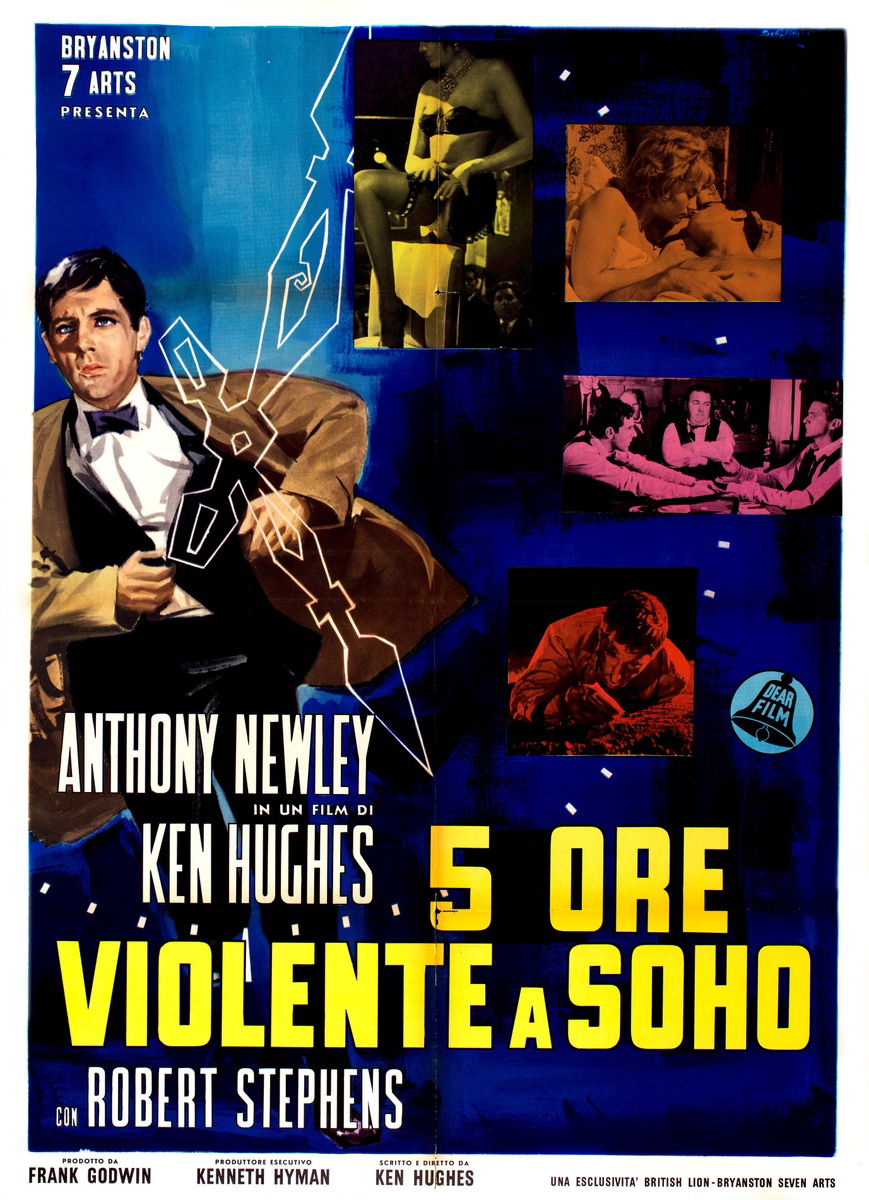 5 ore violente a Soho - Manifesto 1