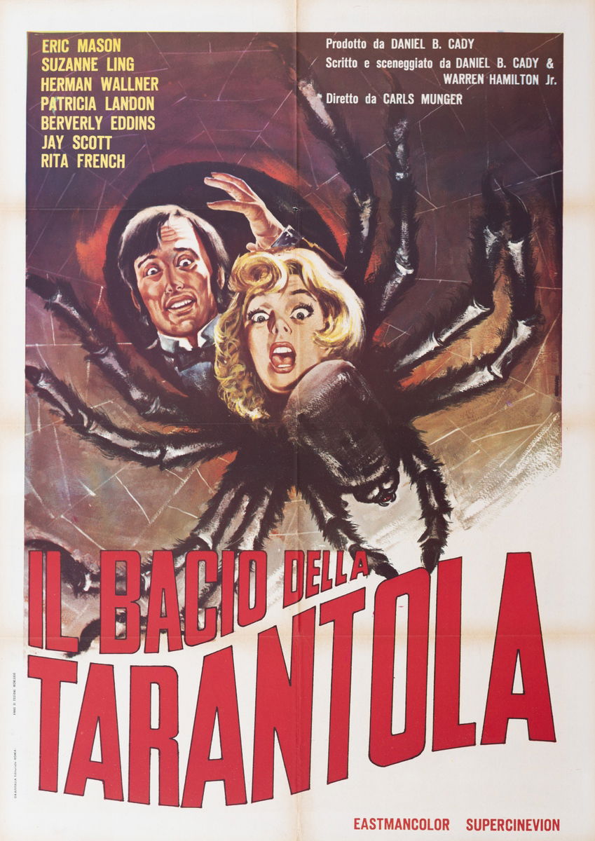 Il bacio della tarantola - Manifesto 1