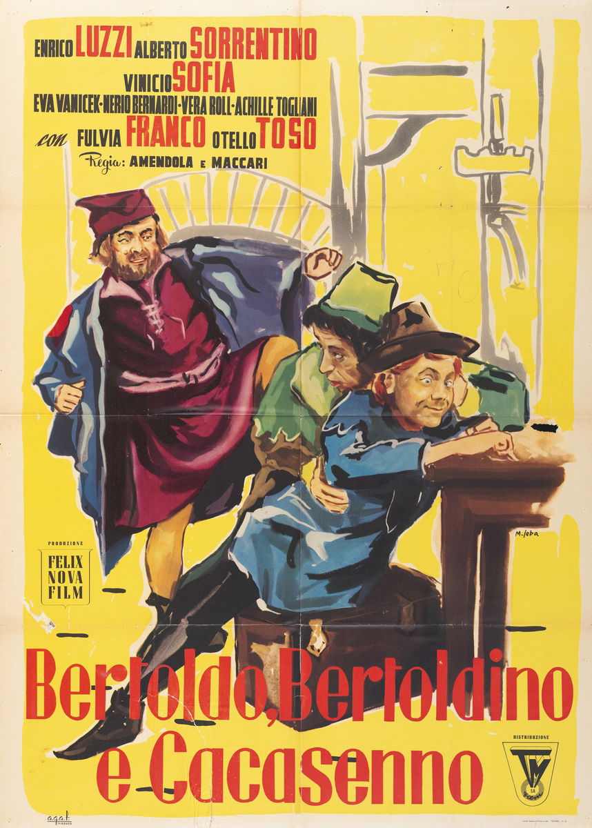 Bertoldo, Bertoldino e Cacasenno - Poster 2