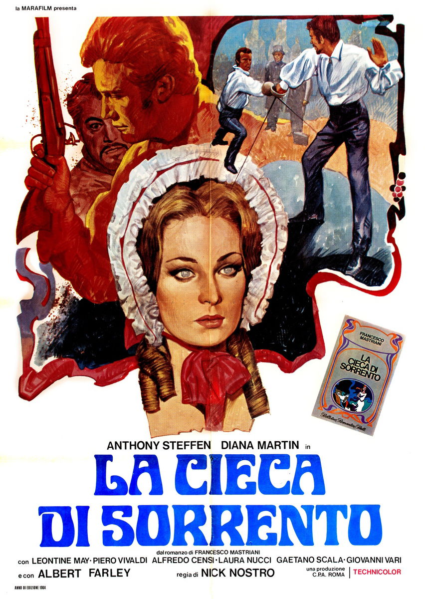 La cieca di Sorrento - Manifesto 1