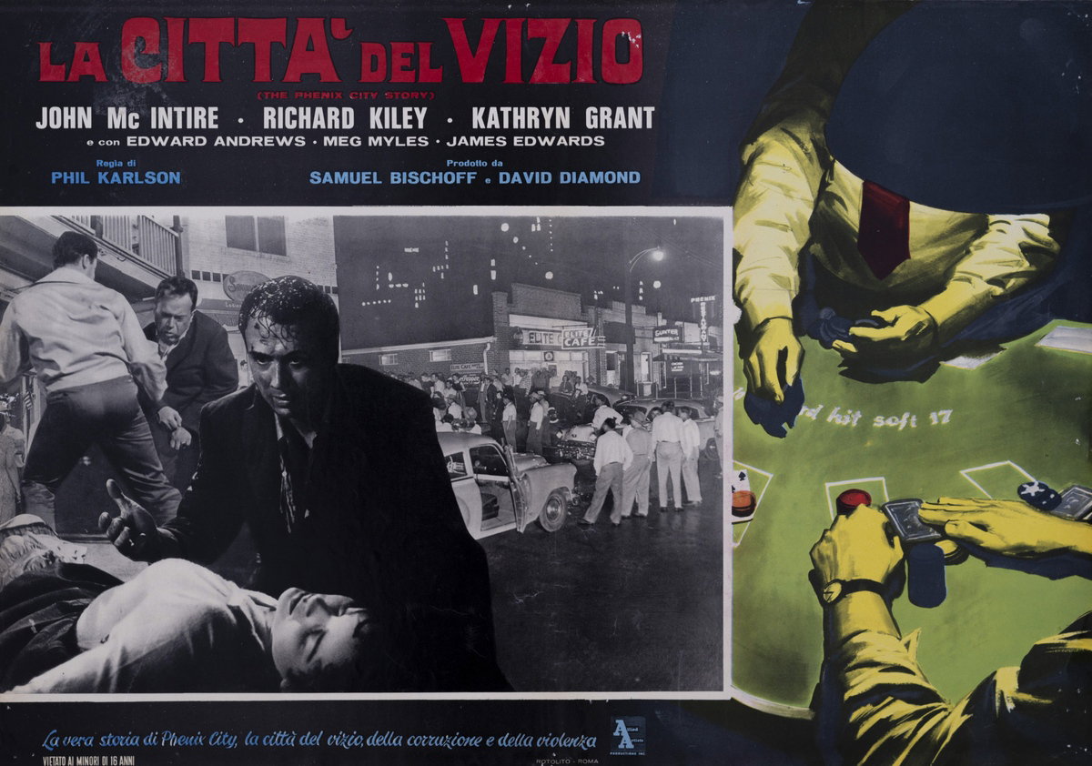 Fotobusta 6 per il film La città del vizio (1955)