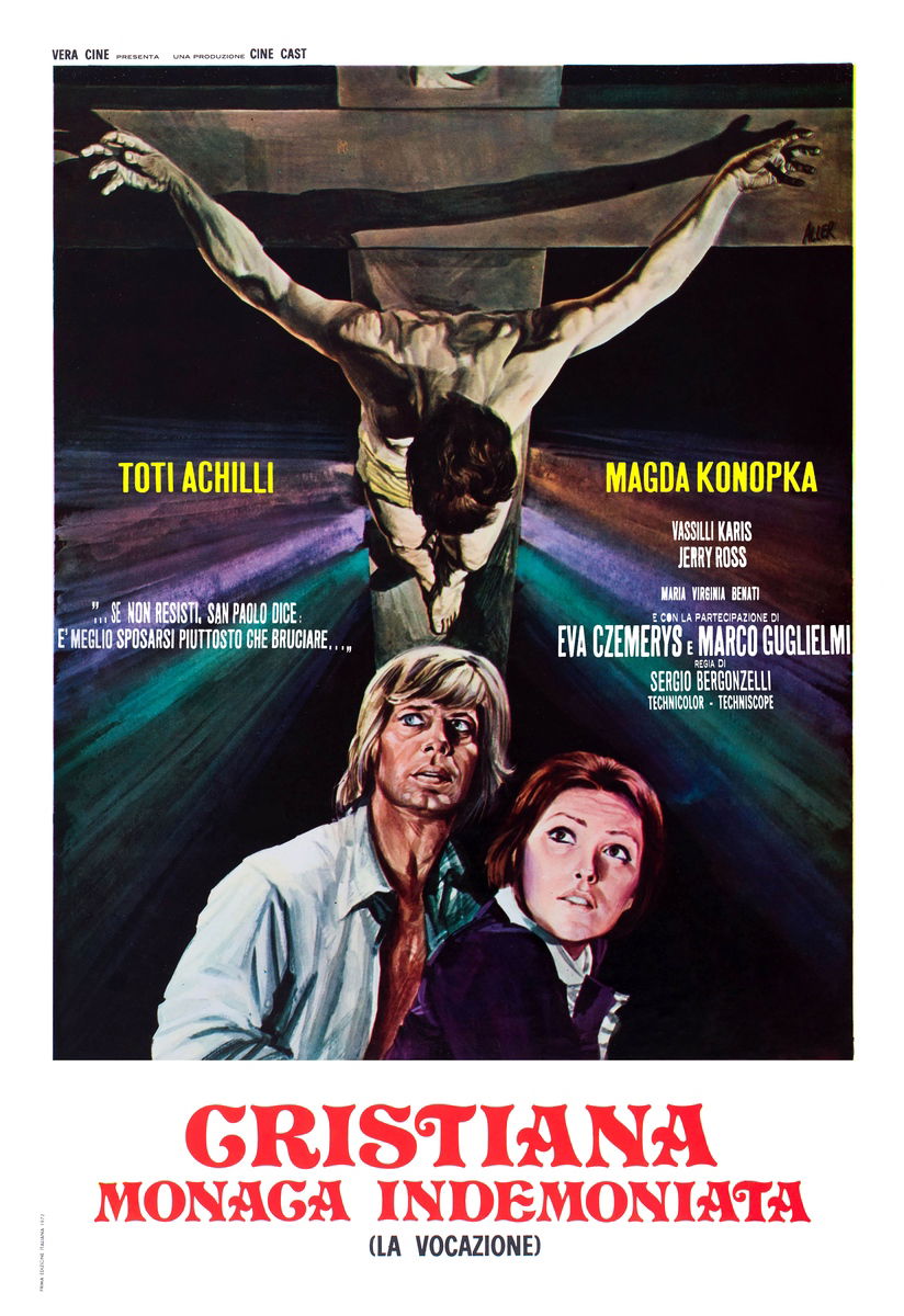 Cristiana, Devil Nun - Poster 1