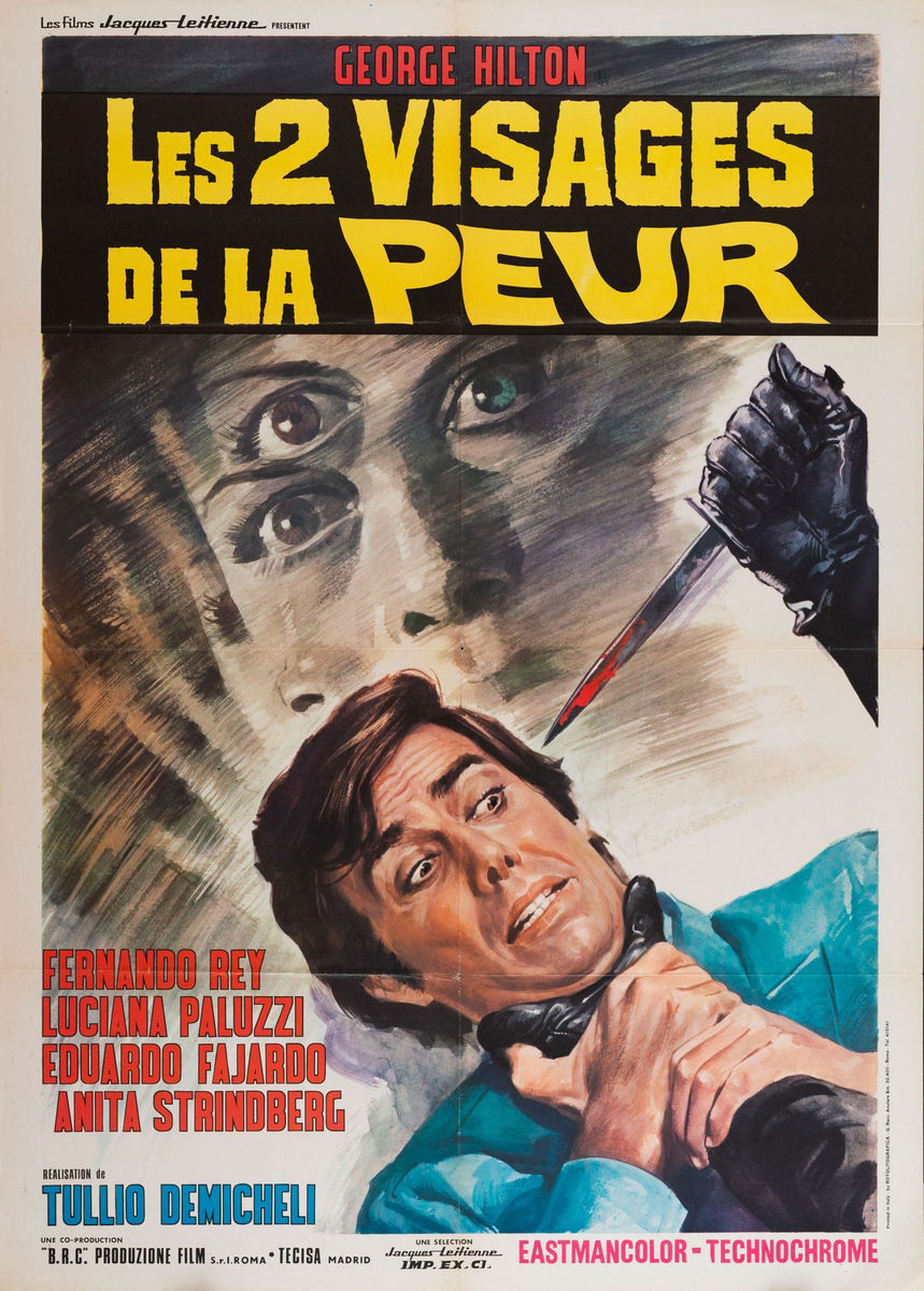 I due volti della paura - Manifesto 1