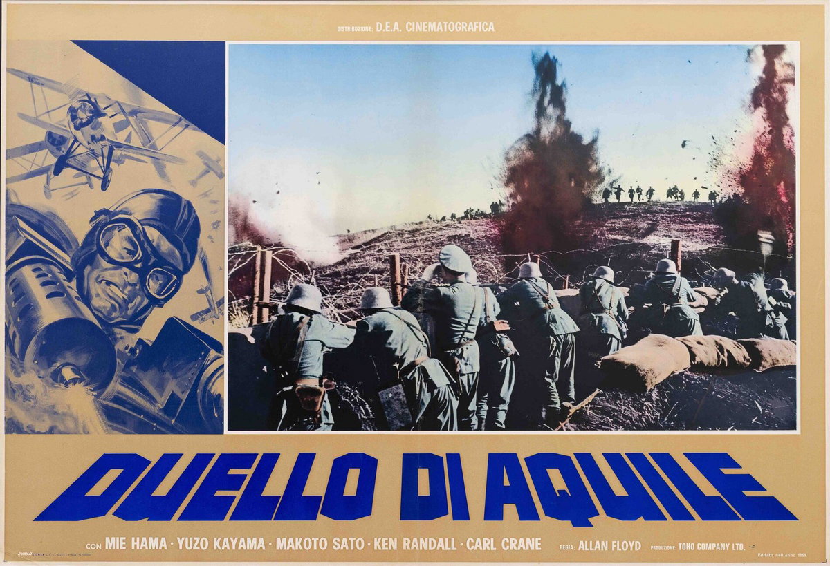 Fotobusta 8 per il film Duello di aquile (1971)