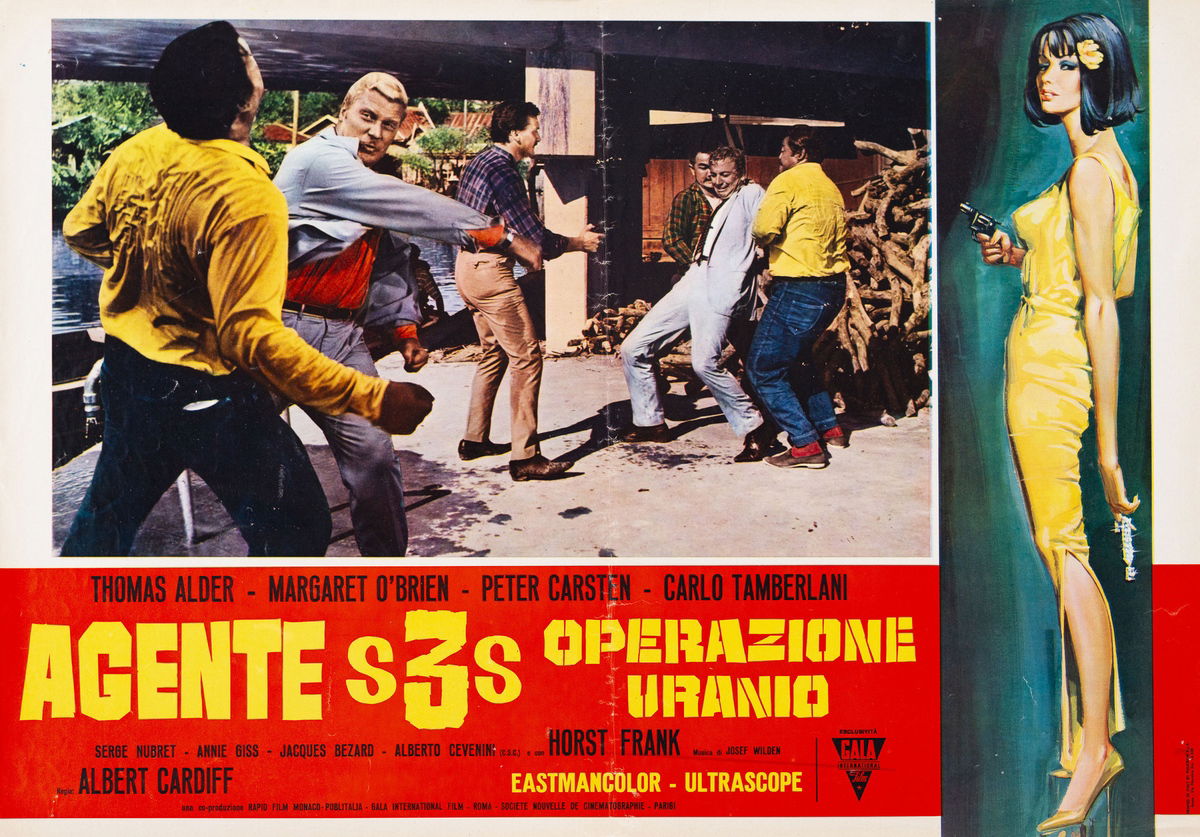 Agente S3 S Operazione uranio - Fotobusta 1