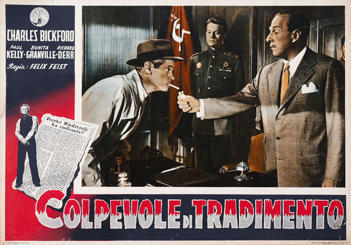 Colpevole di tradimento - Fotobusta 1