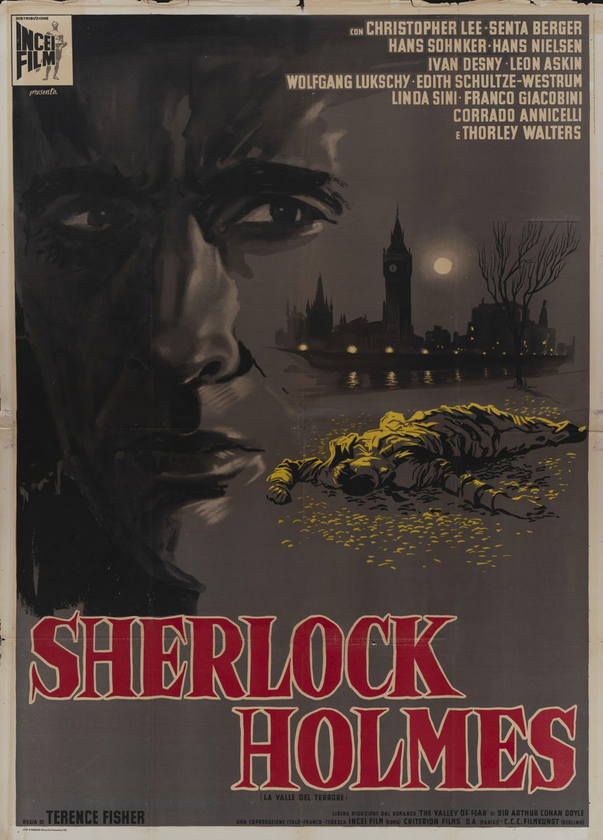 Sherlock Holmes: Notti di terrore - Manifesto 1