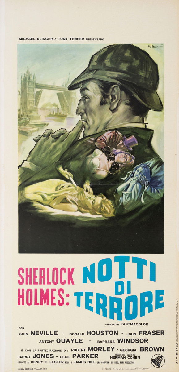 A Study in Terror - Lobby Card 1