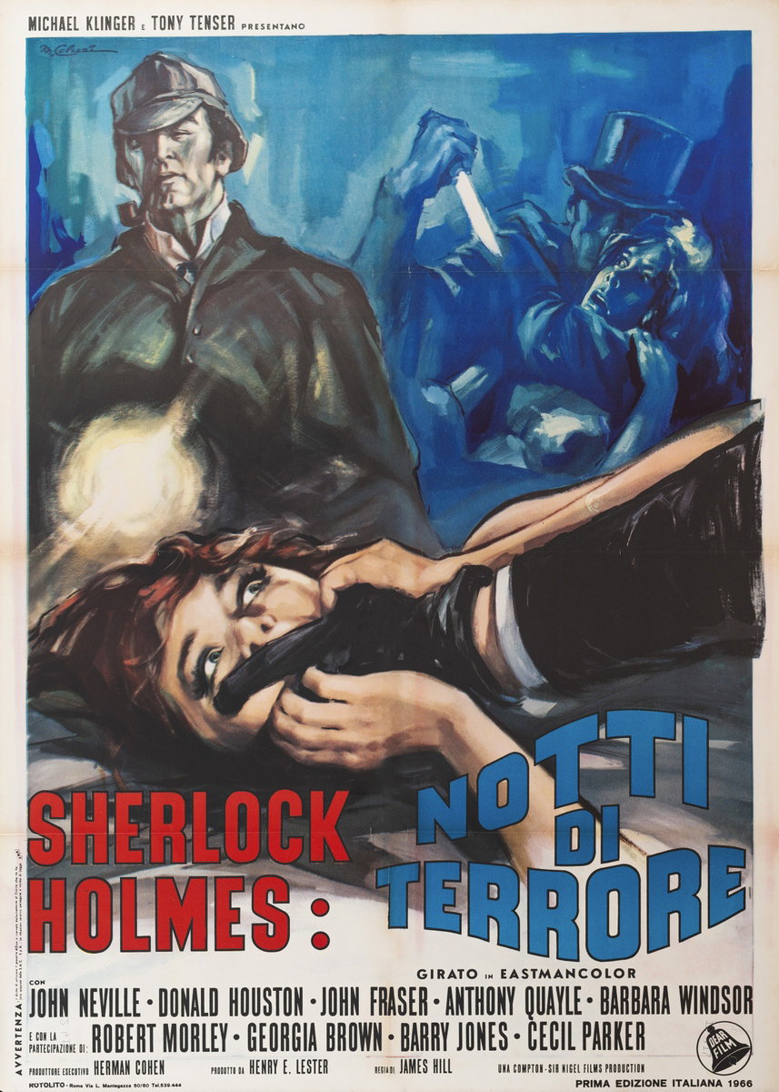 Sherlock Holmes: Notti di terrore - Manifesto 2