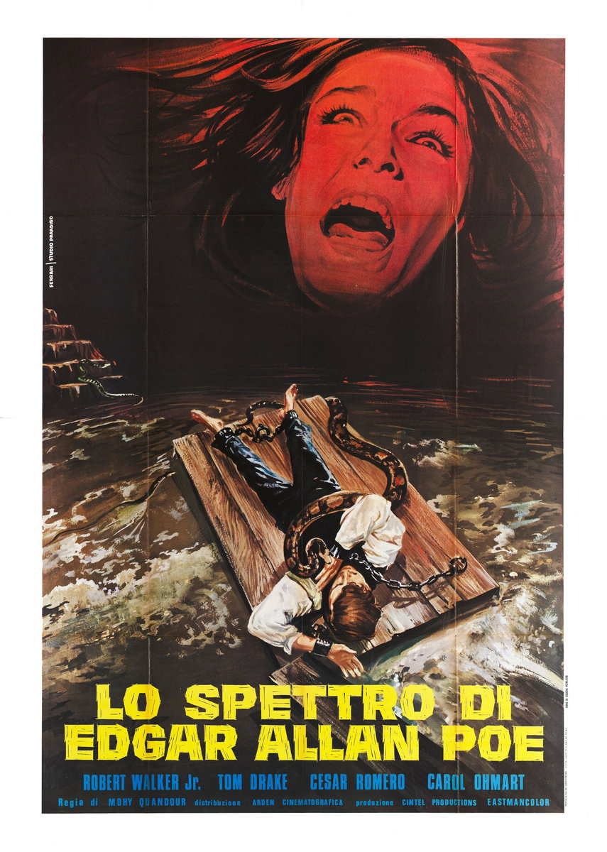 Lo spettro di Edgar Allan Poe - Manifesto 2