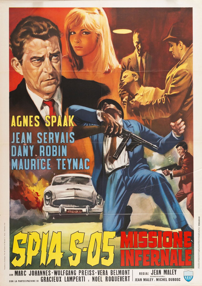 Spia S.05 missione infernale - Manifesto 1