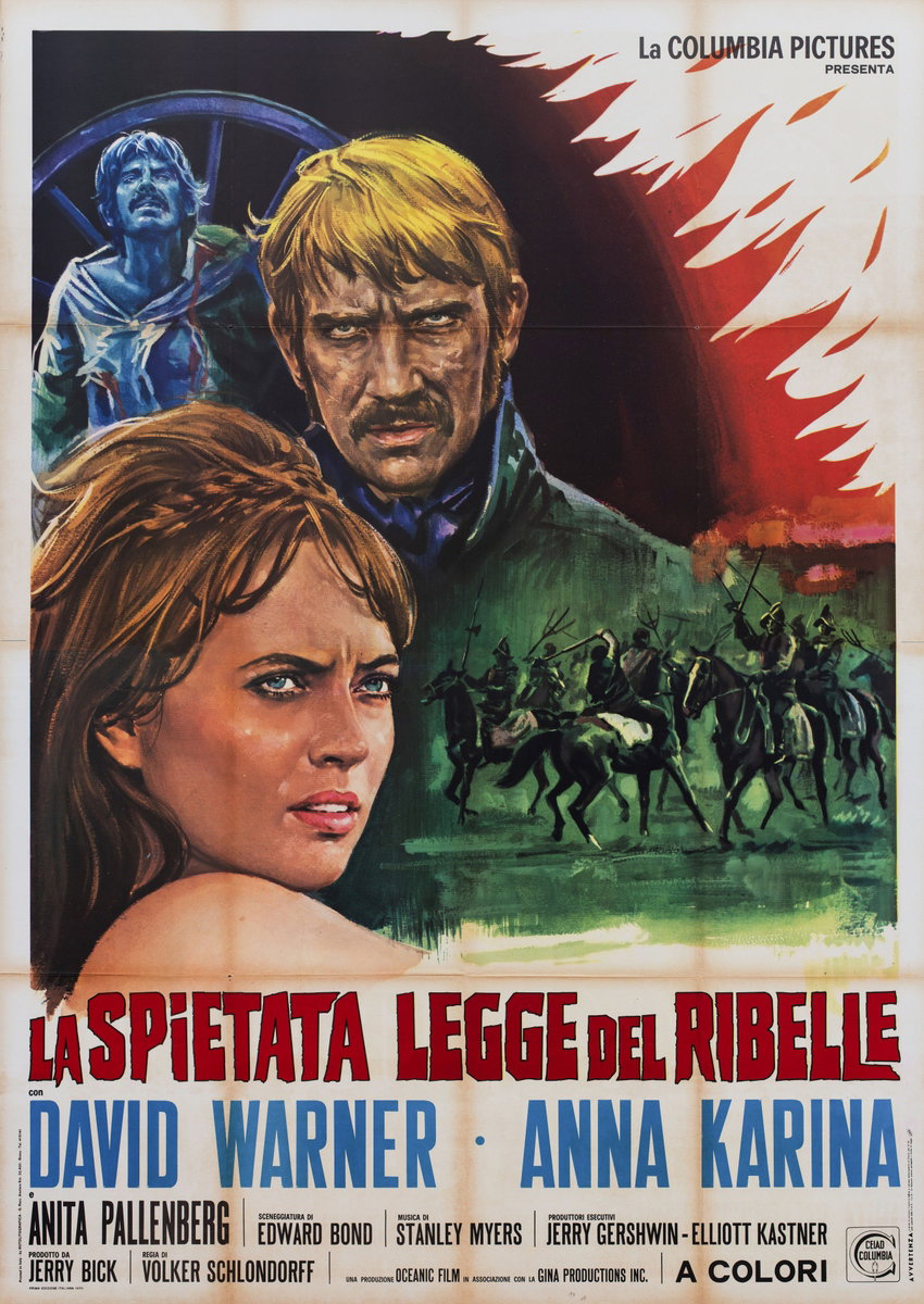 Manifesto 2 per il film La spietata legge del ribelle (1969)