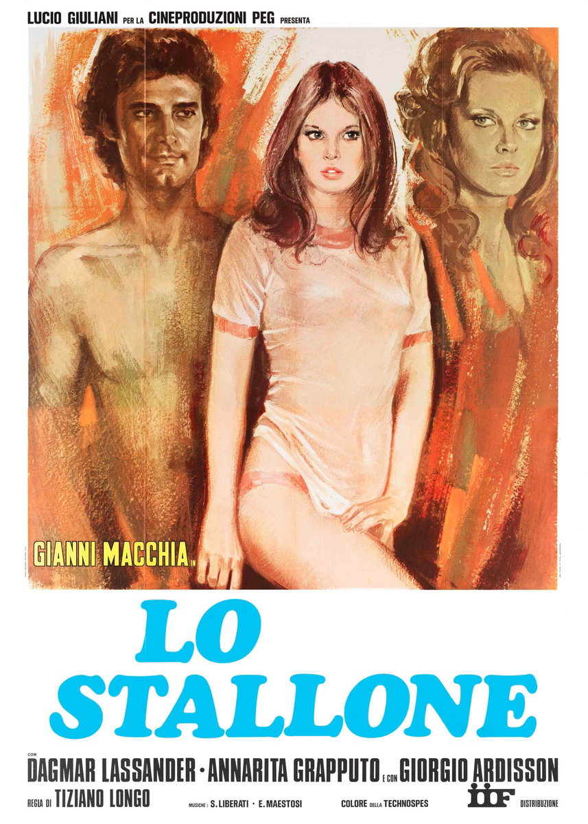 Poster 3 for the film The Stallion (1975)