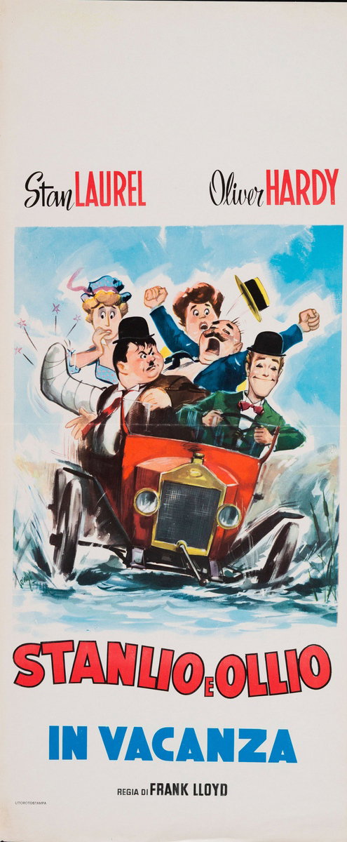 Locandina 2 per il film Stanlio e Ollio in vacanza (1930)
