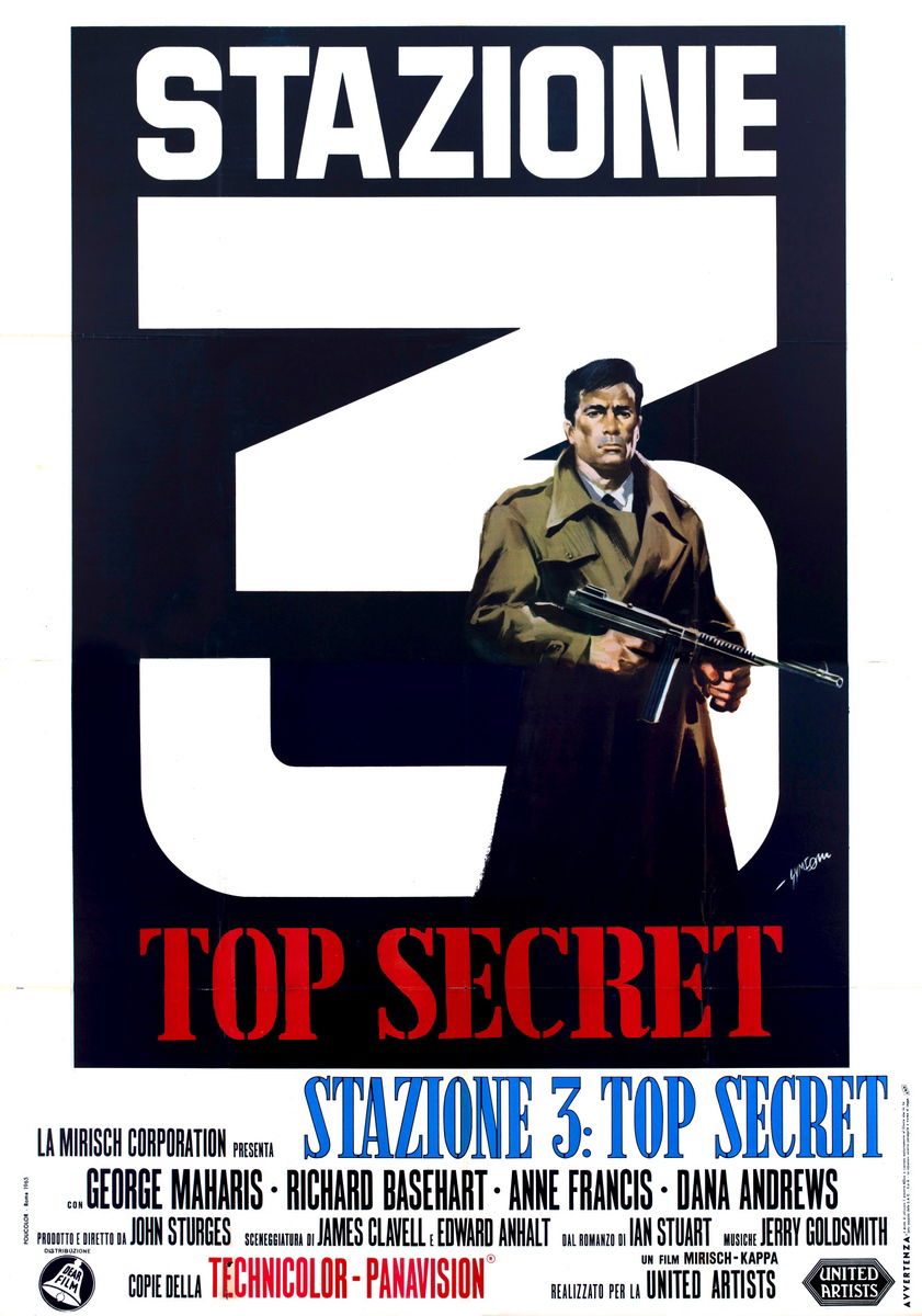 Stazione 3 - Top Secret - Manifesto 1