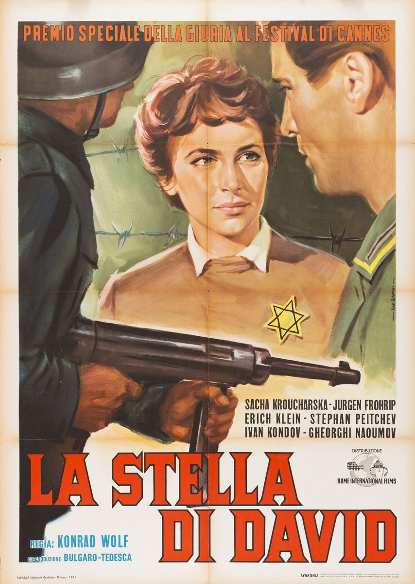 La stella di David - Manifesto 1