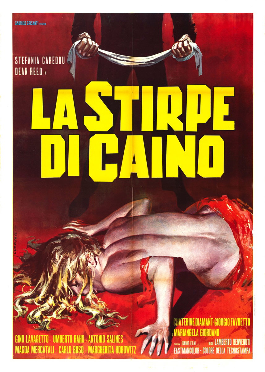 Manifesto 2 per il film La stirpe di Caino (1971)