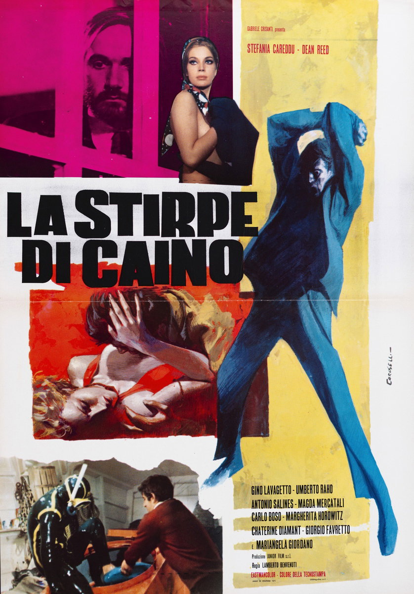 Manifesto 3 per il film La stirpe di Caino (1971)