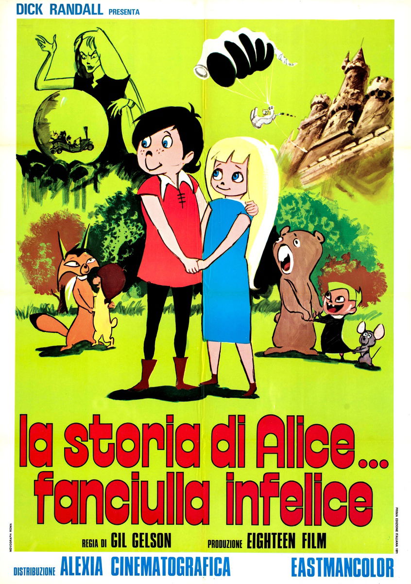La storia di Alice... fanciulla infelice - Manifesto 1