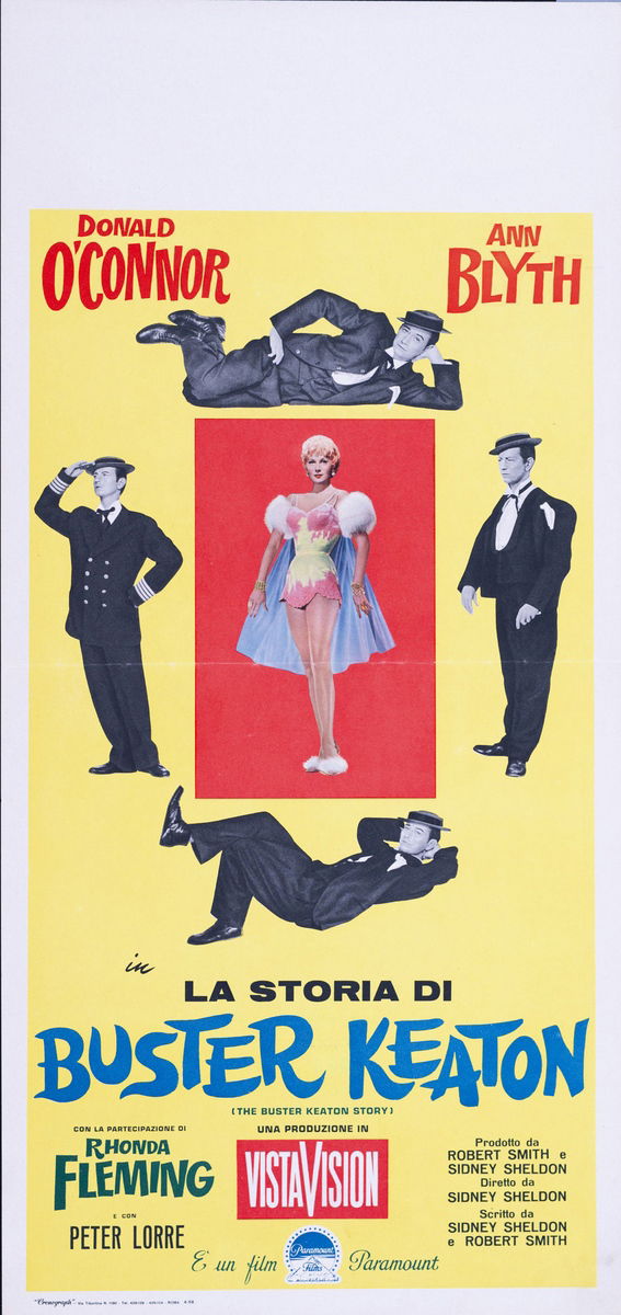 The Buster Keaton Story - Lobby Card 1