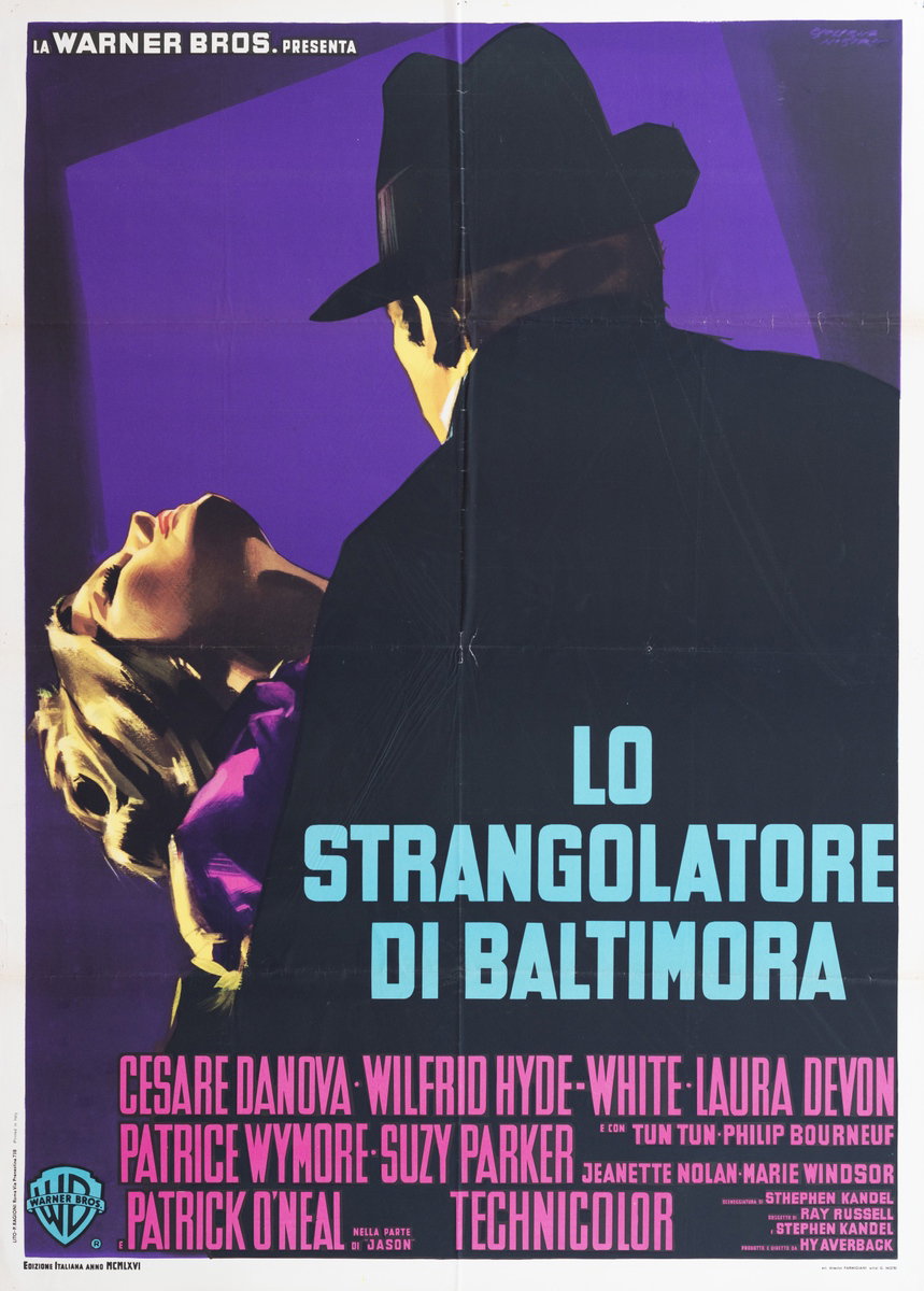 Manifesto 2 per il film Lo strangolatore di Baltimora (1966)