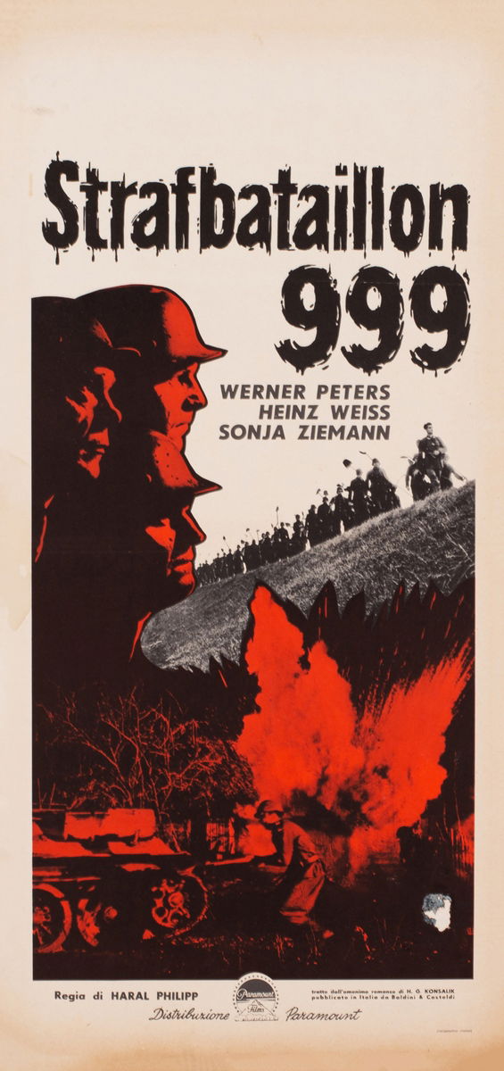 Battaglione di disciplina 999 - Locandina 1