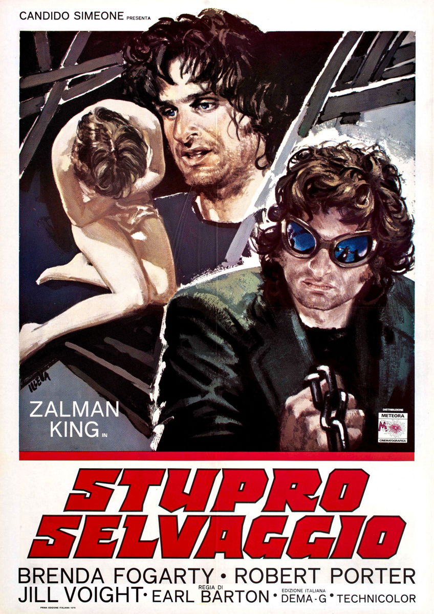 Stupro selvaggio - Manifesto 1