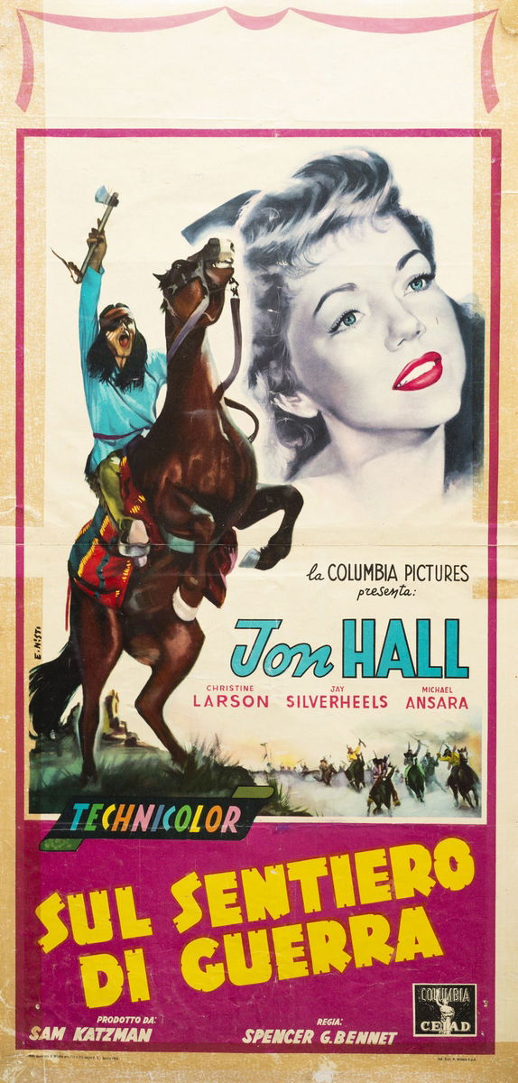 Sul sentiero di guerra - Locandina 1