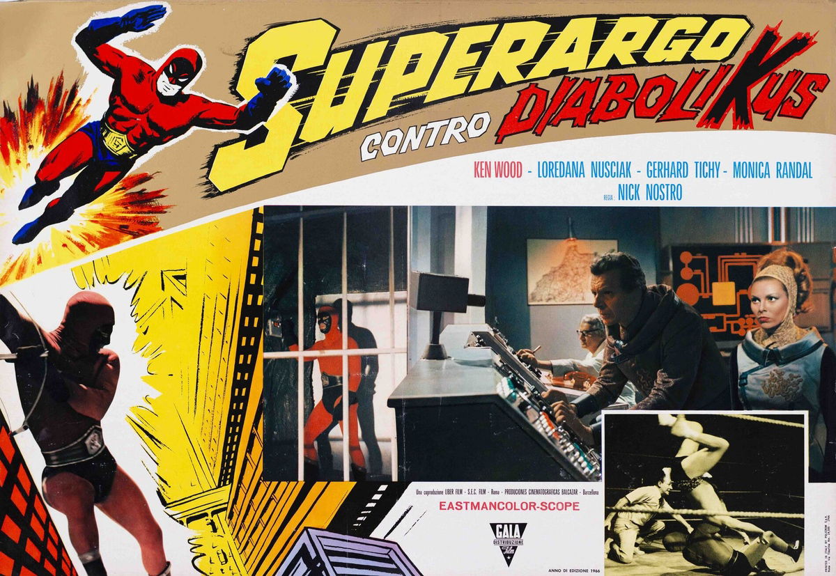 Superargo contro Diabolikus - Fotobusta 1