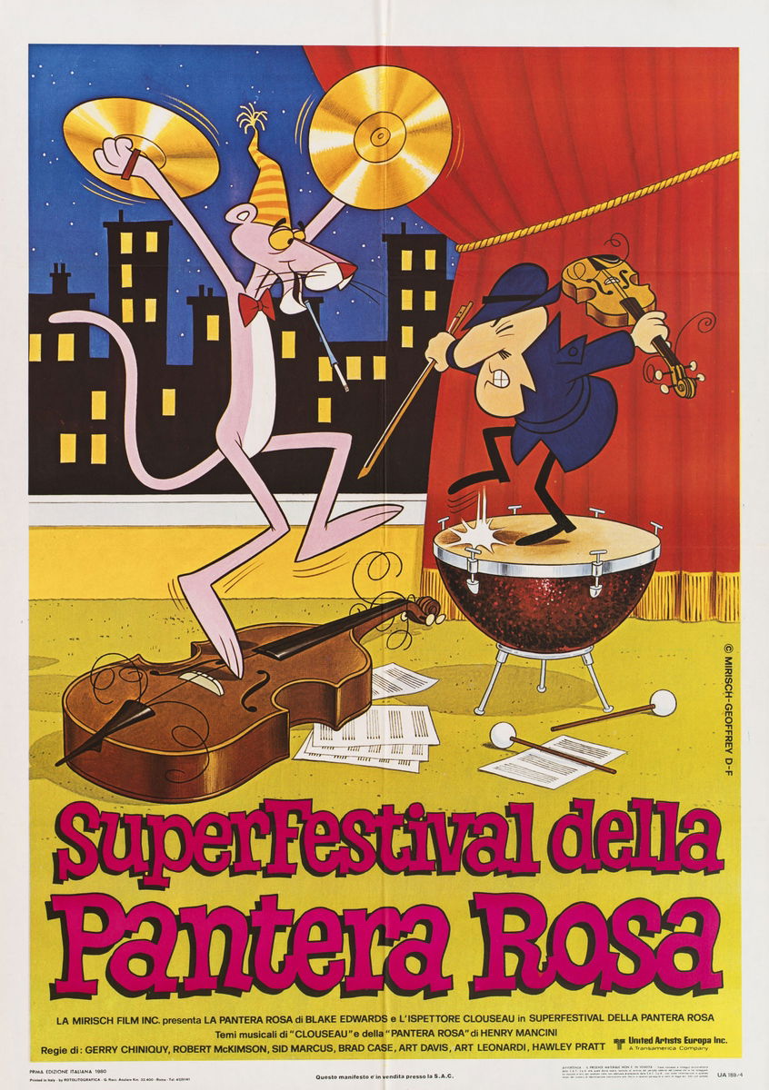Superfestival della Pantera Rosa - Poster 1