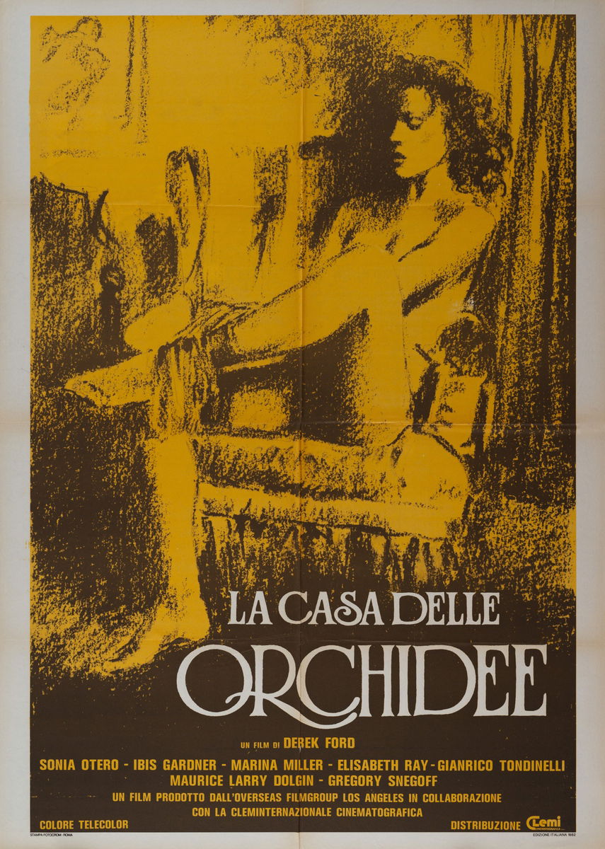 La casa delle orchidee - Manifesto 1