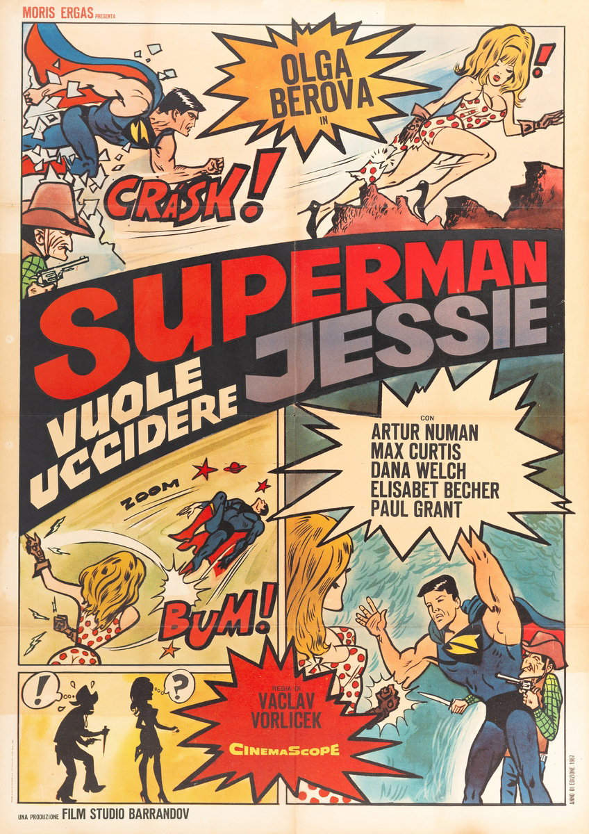 Superman vuole uccidere Jessie - Manifesto 2