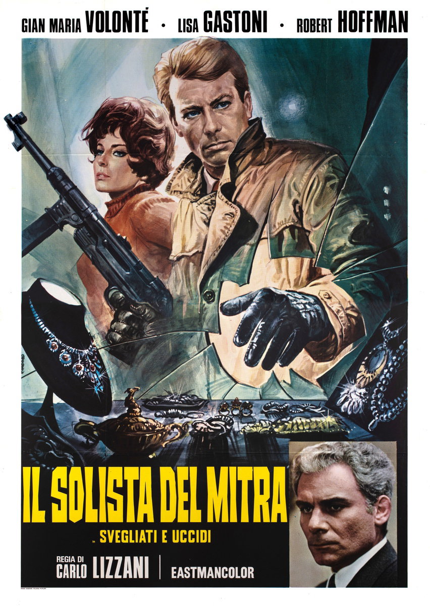 Poster 2 for the film Wake Up and Die (1966), painted by Renato Casaro (Renè)