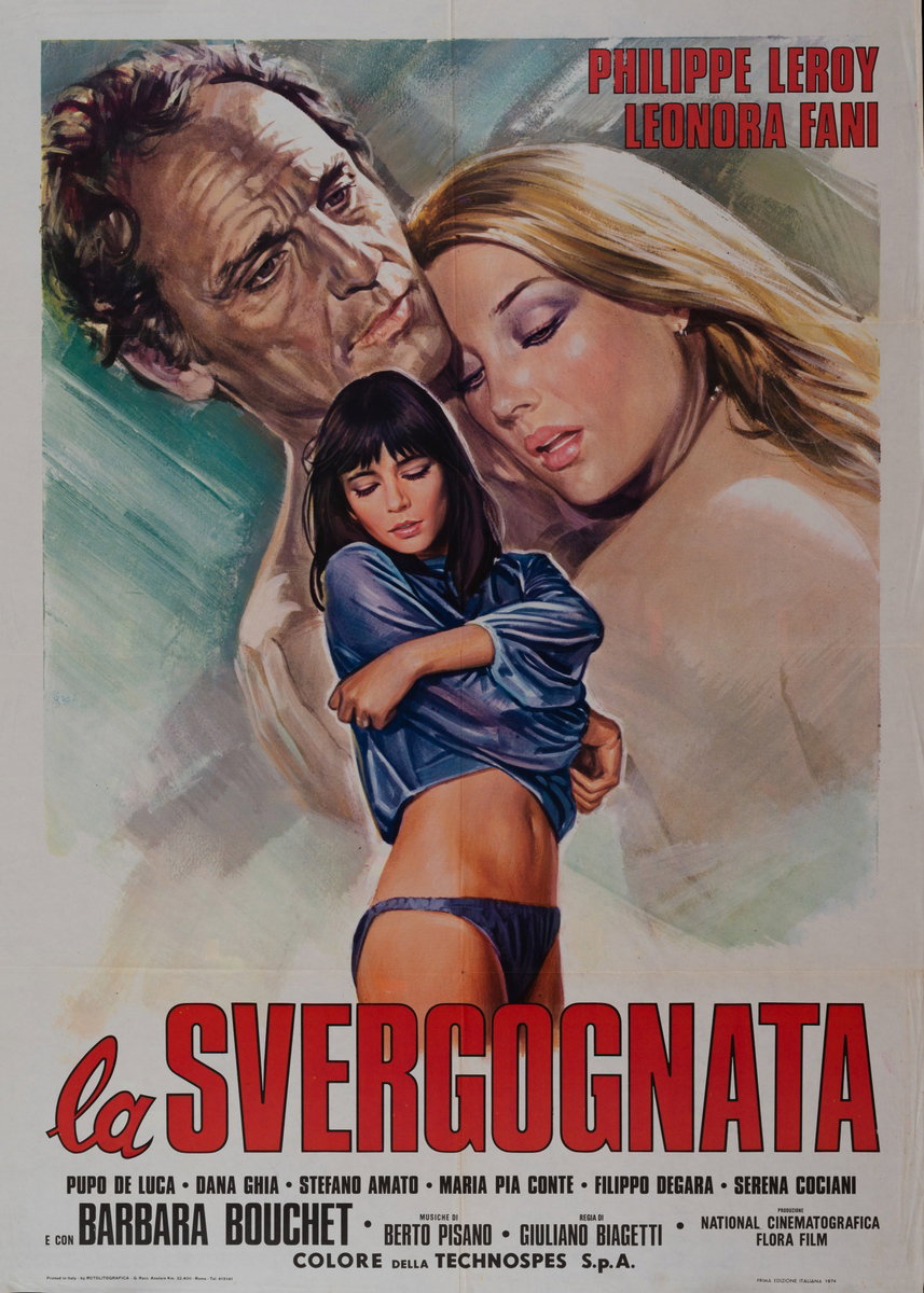 Poster 2 for the film The Shameless (1974)
