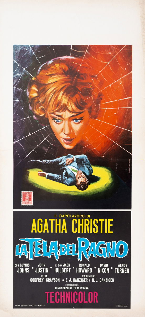 The Spider's Web - Lobby Card 1