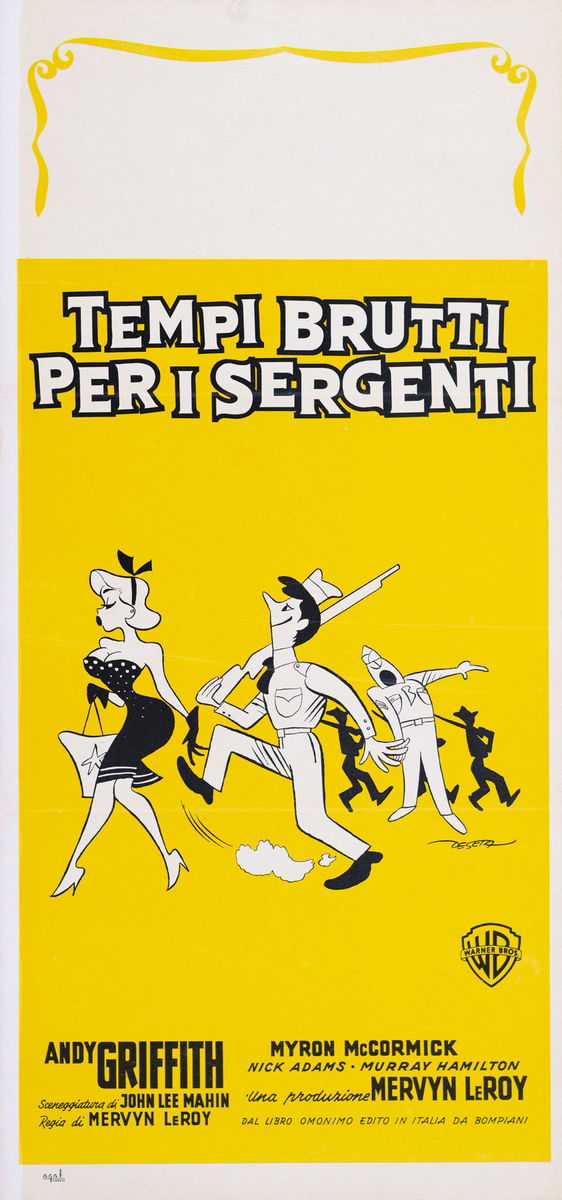 No Time for Sergeants - Lobby Card 1