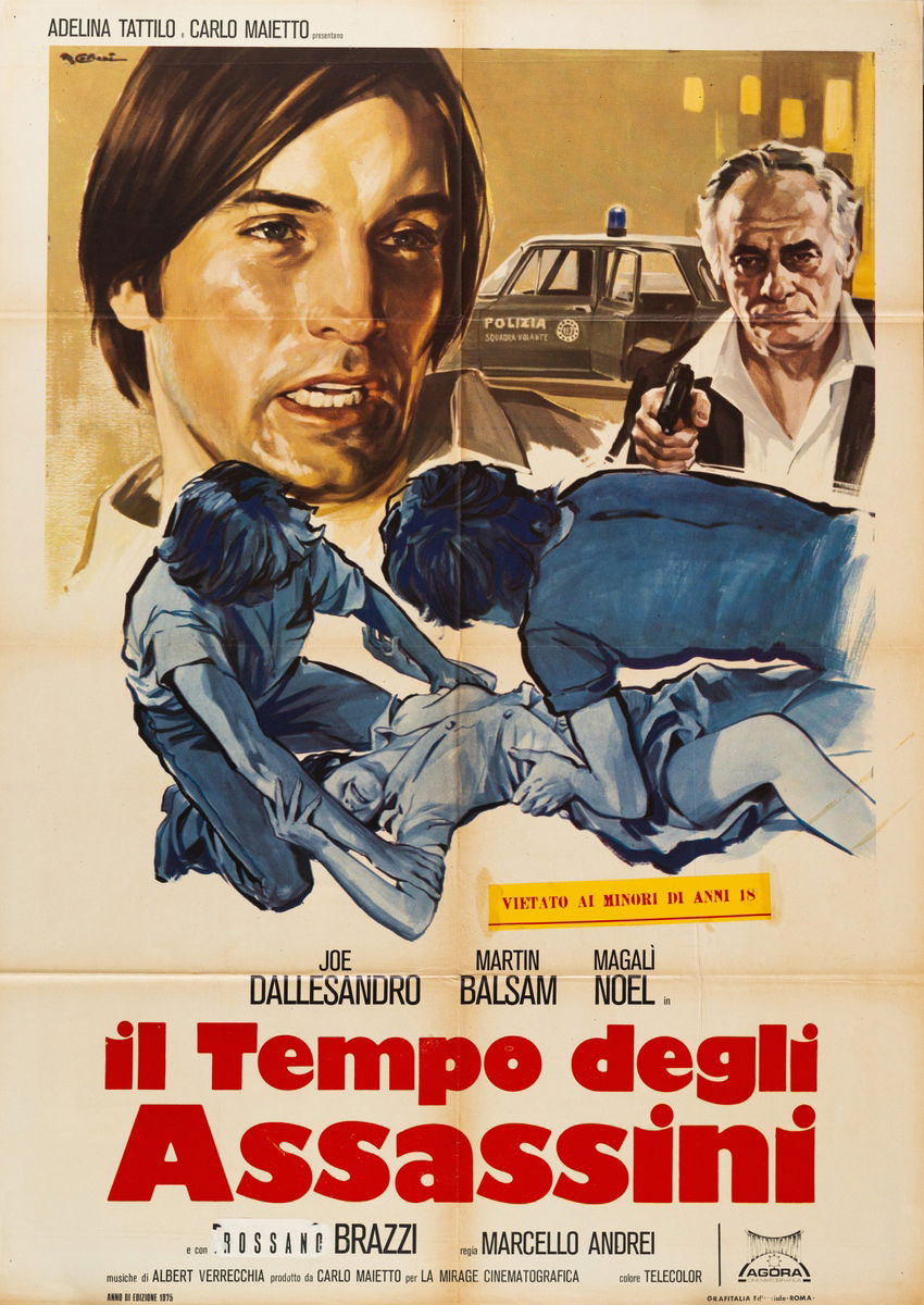 Il tempo degli assassini - Manifesto 1