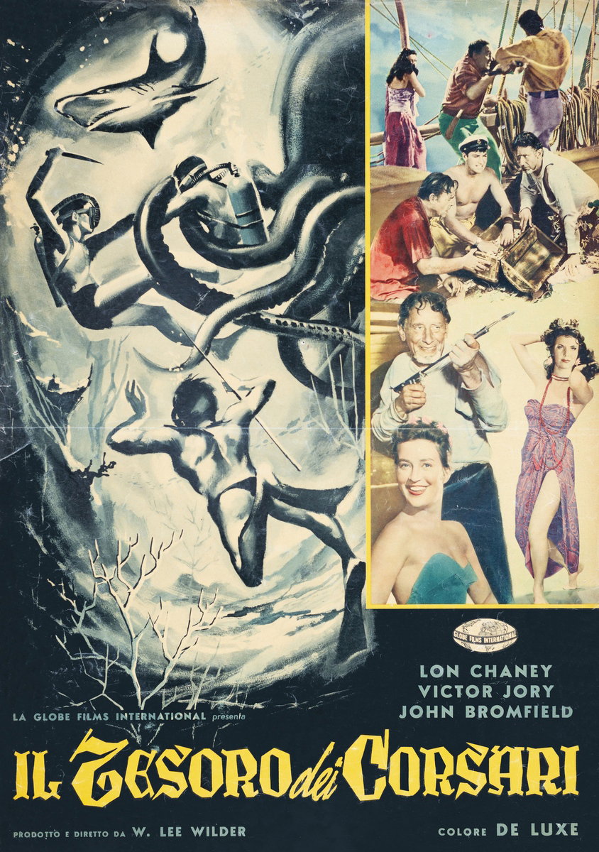 Lobby Card 2 for the film Manfish (1956)