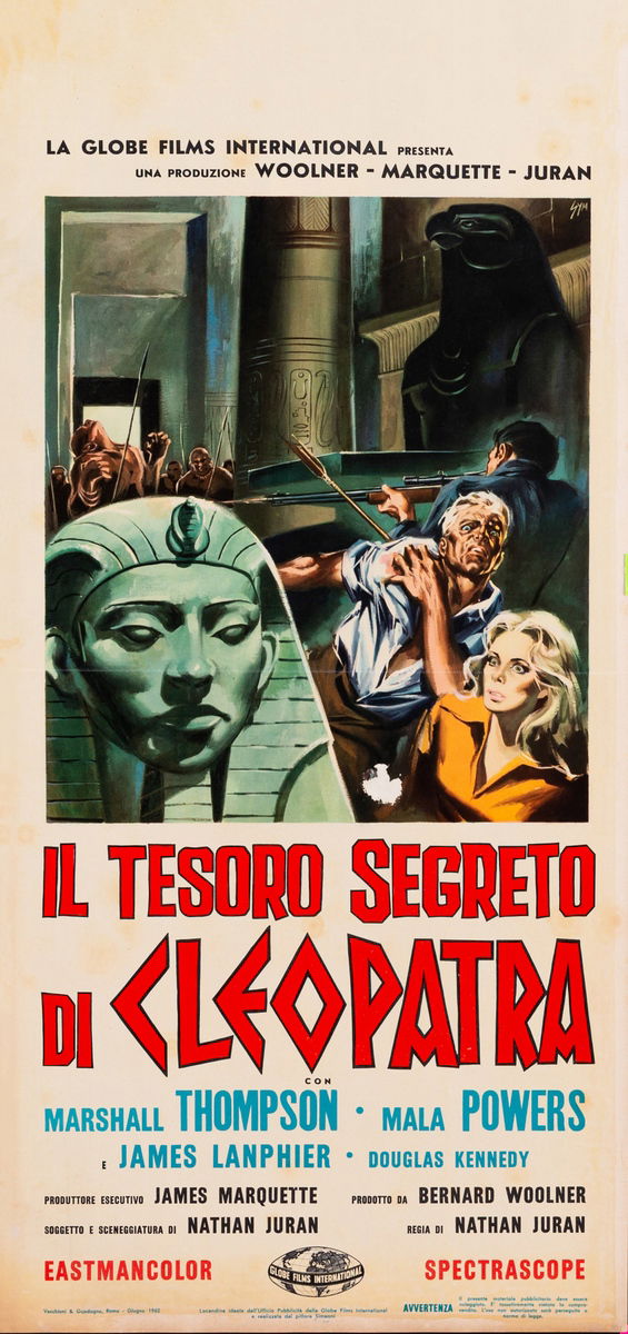 Il tesoro segreto di Cleopatra - Locandina 1