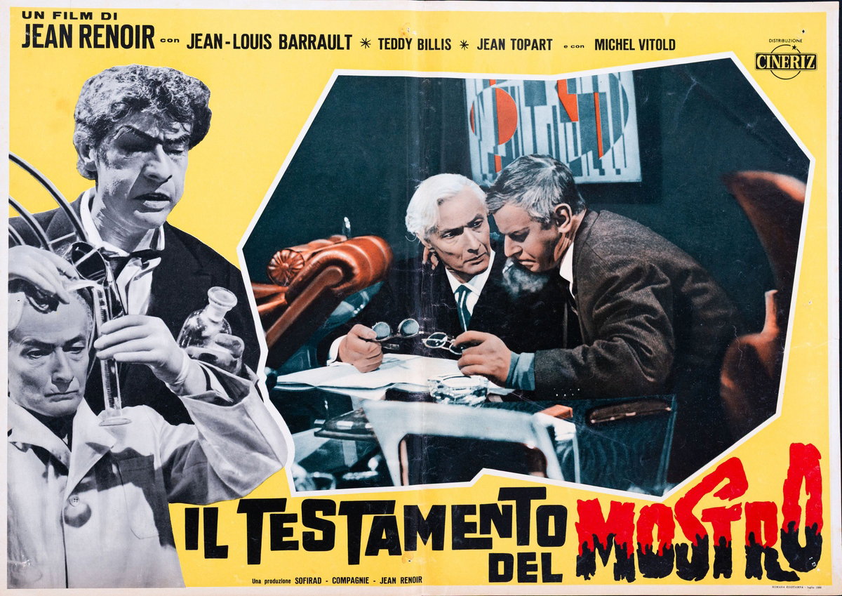 Fotobusta 6 per il film Il testamento del mostro (1960)
