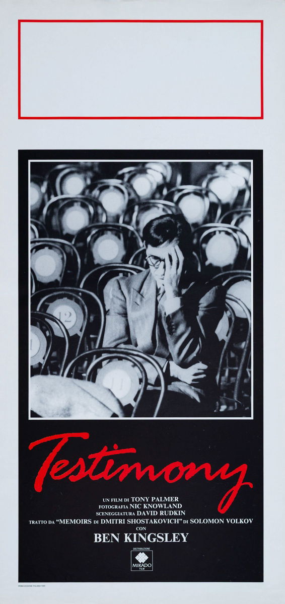 Testimony - Locandina 1