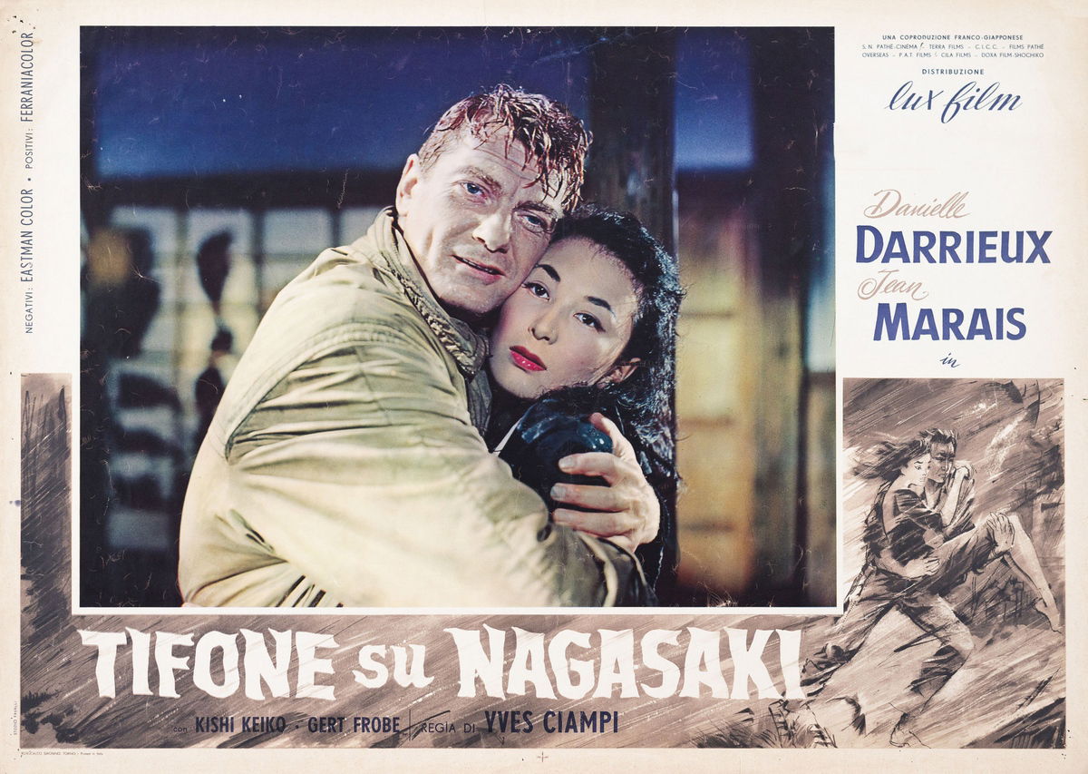 Typhoon Over Nagasaki - Fotobusta 1