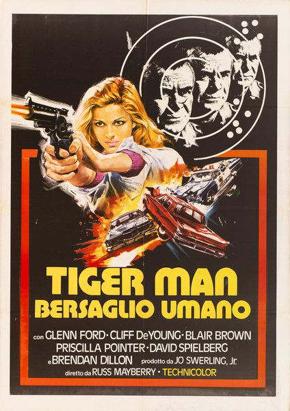 Tiger man bersaglio umano