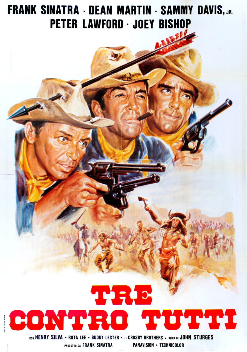 Tre contro tutti - Manifesto 1