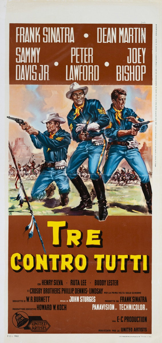 Locandina 2 for the film Sergeants 3 (1962)