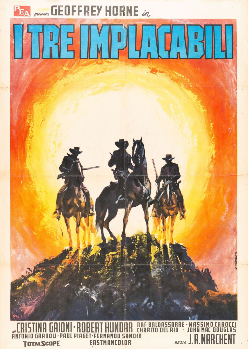 The Implacable Three - Poster 1